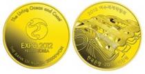 Продать Монеты Южная Корея 20000 вон 2012 Золото