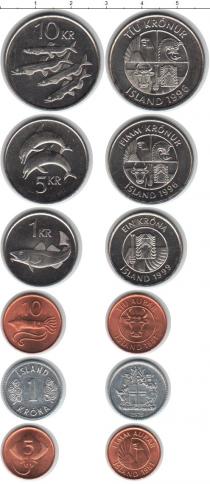 Продать Наборы монет Исландия Исландия 1978-1996 0 