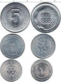 Продать Наборы монет Алжир Алжир 1964-1985 0 Алюминий