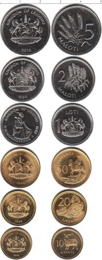 Продать Наборы монет Лесото Лесото 1998-2010 0 