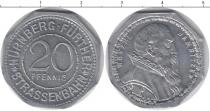 Продать Монеты Нюрнберг 20 пфеннигов 0 Алюминий