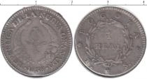 Продать Монеты Гренада 1 реал 1838 Серебро