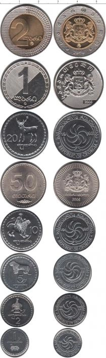 Продать Наборы монет Грузия Грузия 1993-2006 0 