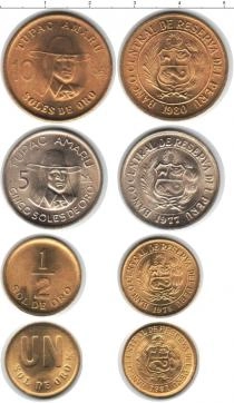 Продать Наборы монет Перу Перу 1975-1981 0 