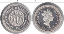 Продать Монеты Австралия 25 центов 1990 Серебро