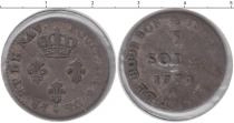 Продать Монеты Франция 3 соля 1779 Медь