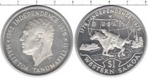 Продать Монеты Самоа 1 тала 1976 Серебро