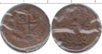 Продать Монеты Колумбия 1/4 реала 1820 Медь