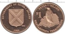 Продать Монеты Антарктика 1 доллар 2005 Медь