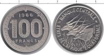Продать Монеты КФА 100 франков 1966 Медно-никель