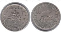 Продать Монеты Ливан 5 пиастров 1961 Медно-никель