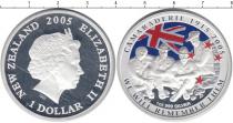 Продать Монеты Новая Зеландия 1 доллар 2005 Серебро