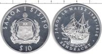 Продать Монеты Самоа 10 тала 1996 Серебро