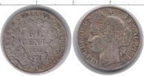 Продать Монеты Франция 50 сентим 1895 Серебро