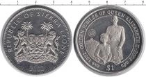 Продать Монеты Сьерра-Леоне 1 доллар 2002 Медно-никель