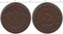 Продать Монеты Третий Рейх 2 марки 1938 Медь