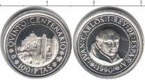 Продать Монеты Испания 100 песет 1990 Серебро