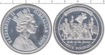 Продать Монеты Гибралтар 5 фунтов 2005 Серебро