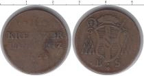 Продать Монеты Германия 1 крейцер 1765 Медь