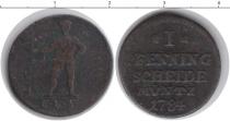 Продать Монеты Брауншвайг-Люнебург 1 пфенниг 1784 Медь