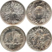 Продать Подарочные монеты Италия Флора и фауна Италии 1991 Серебро