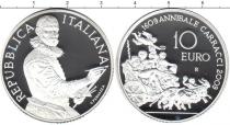 Продать Подарочные монеты Италия Аннибале Карраччи- живописец 2009 Серебро