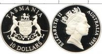 Продать Подарочные монеты Австралия Остров Тасмания 1991 Серебро