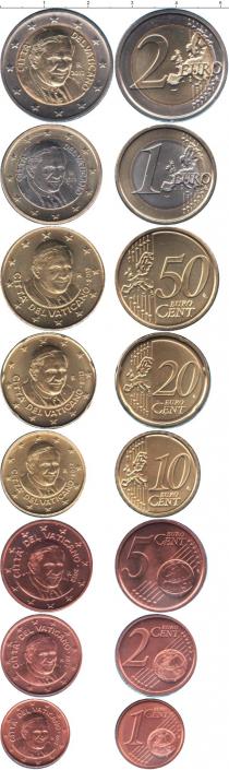 Продать Подарочные монеты Ватикан Евронабор 2012 2012 