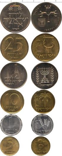 Продать Подарочные монеты Израиль Выпуск монет 1970 года 1970 