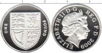 Продать Подарочные монеты Великобритания Серебряный фунт 2009 Серебро