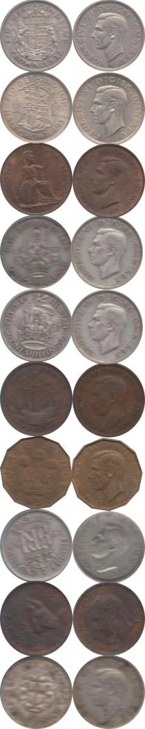 Продать Подарочные монеты Великобритания Выпуск 1937 года 1937 