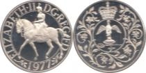 Продать Подарочные монеты Великобритания Серебряный юбилей правления 1977 Серебро