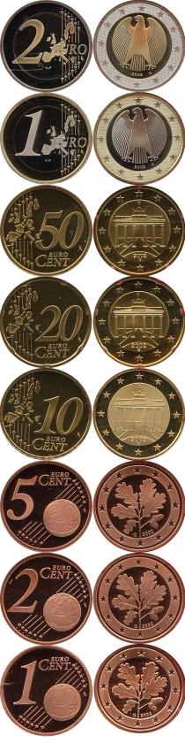 Продать Подарочные монеты Германия Выпуск 2002 года, Чеканка Карлсруэ 2002 