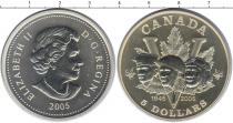Продать Монеты Канада 5 долларов 2005 