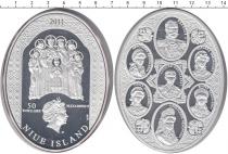 Продать Монеты Ниуэ 50 долларов 2011 Серебро