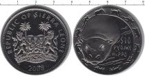Продать Монеты Сьерра-Леоне 10 долларов 2008 Медно-никель
