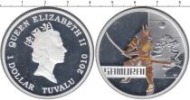 Продать Монеты Тувалу 1 доллар 2010 Серебро