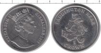 Продать Монеты Гибралтар 1 крона 1998 Медно-никель