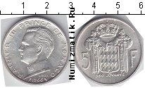 Продать Монеты Монако 5 франков 1966 Серебро