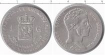 Продать Монеты Нидерландская Индия 1 гульден 1840 Серебро