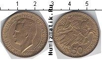 Продать Монеты Монако 50 франков 1950 Бронза