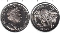 Продать Монеты Остров Мэн 1 крона 2002 Медно-никель