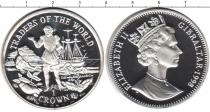 Продать Монеты Гибралтар 1 крона 1998 Серебро