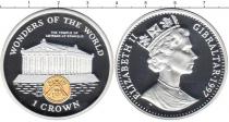 Продать Монеты Гибралтар 1 крона 1997 Серебро
