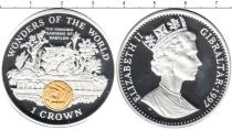 Продать Монеты Гибралтар 1 крона 1997 Серебро