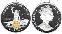 Продать Монеты Гибралтар 1 крона 1997 Серебро