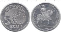 Продать Монеты Испания 50 экю 1989 Серебро