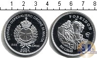 Продать Монеты Мальта 500 лир 2001 Серебро