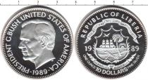 Продать Монеты Либерия 10 долларов 1989 Серебро