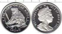 Продать Монеты Остров Мэн 1 крона 2003 Серебро